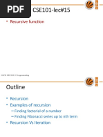 CSE101 Lec 15