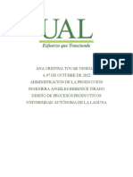 Procesos Productivos Maquiladora Falda Tovar Venegas 25403 Lae Ual Nocturna