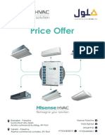 Price Offer Hisense VRF- عمارة السيد مصطفى حنون - بسام يامين R01 PDF