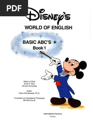 ♦️♦️♦️♦️DisneyWORLDOF ENGLISH BasicABCs➕1-12 Disney S World of English Basic ABC S Book 12 | PDF | Leisure