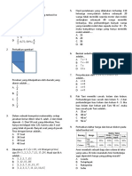 Latihan Soal Ujian Sekolah Matematika