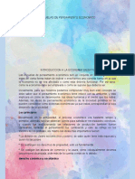 Ensayo de Escuelas de Pensamiento Economico