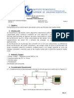 Práctica 2 'Rectificador en Medio Puente'