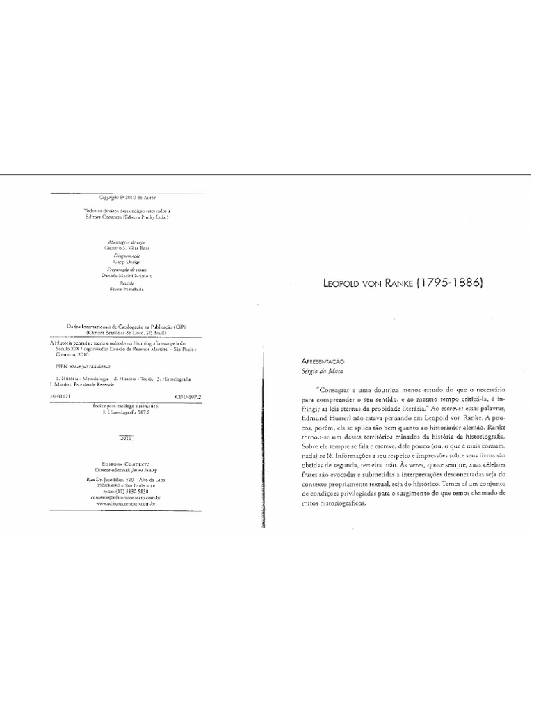 Leopold Von Ranke | PDF
