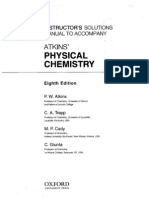 Atkins Physical Chemistry 8e Instructor's Solution-2006 (Pares)