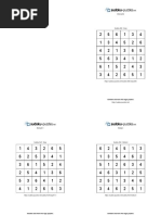 Kanoodle Level 6 Puzzle Instructions | PDF