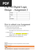 CSC340 - HomeWork #2