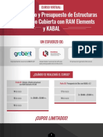 Brochure Curso Metálicas