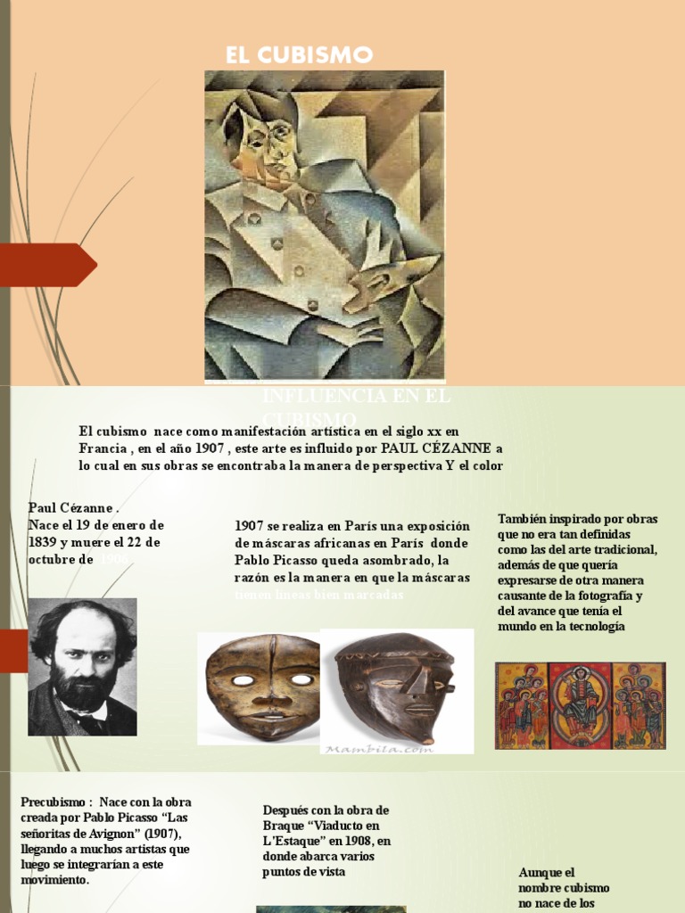 Historia y características del cubismo | PDF | Cubismo | Pablo Picasso