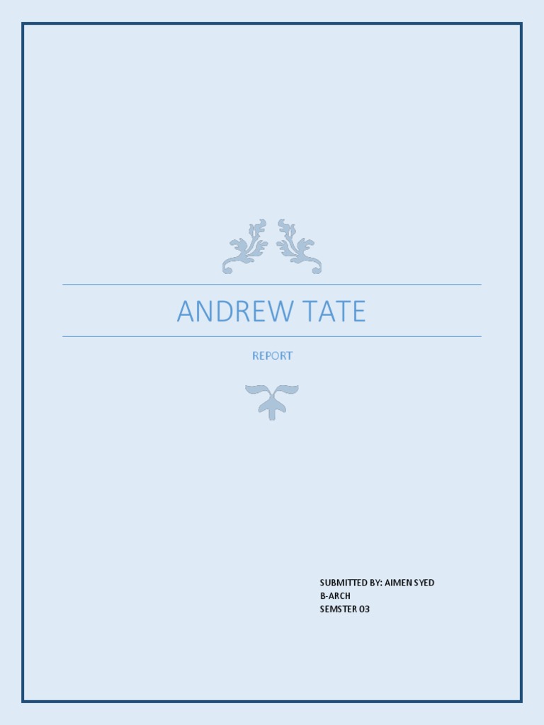 Andrew Tate Pdf
