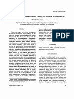 5development of Postural Control During The First 18 Months of Life