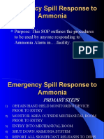 Emergency Ammonia Spill Response