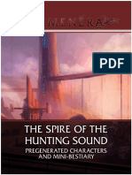 The Spire of the Hunting Sound - Characters and Mini Bestiary