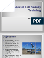 Aerial Lift Safety Training