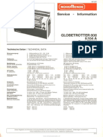 Nordmende Globetrotter 808 Service PDF