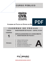 Concurso Polícia Civil MG