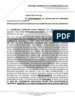 Solicito Apercibiento de Aprobacion de Pensiones Devengadas PDF