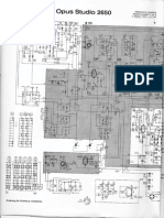 Telefunken Opus Studio 2650 SCH PDF