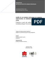 Modelo de gestión local de vivienda social en arriendo