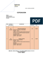 Cotizacion de Uniformes 1