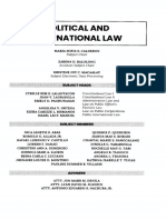 2022 San Beda Red Book - Political Law PDF