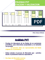 Pruebas PVT Interpretación y Validación