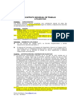 GABRIELA APAZA Derecho Laboral CONTRATO