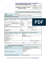 Asegúrese de Estar Utilizando La Versión Actualizada de Este Formato. Consúltelo en