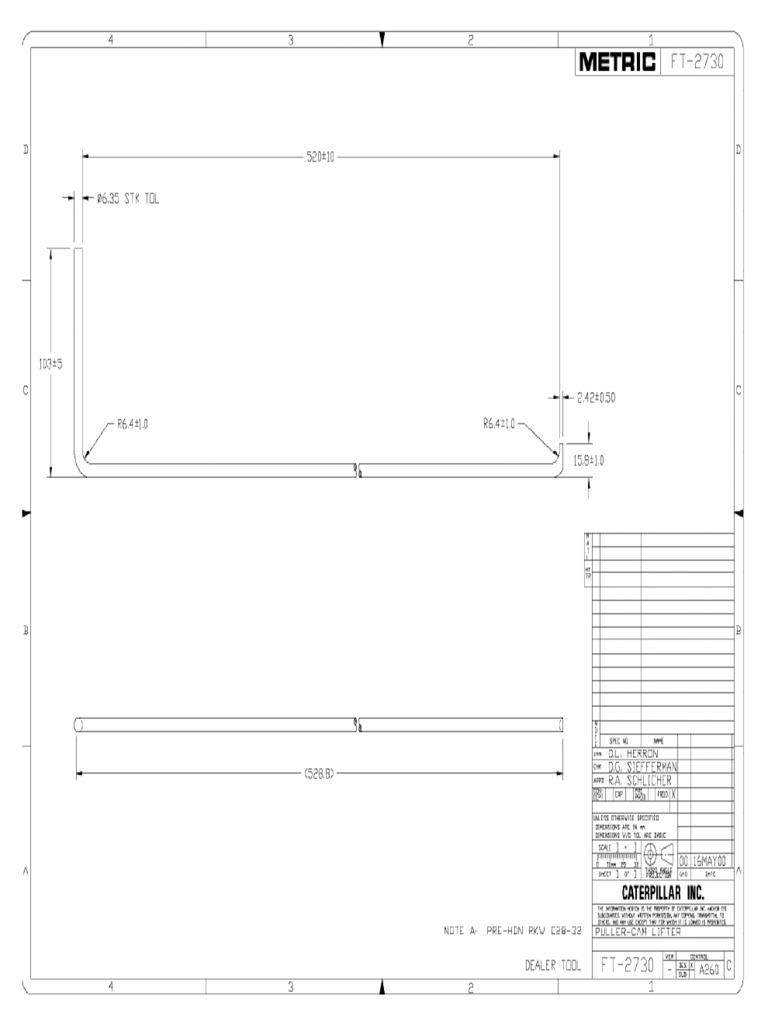 FT273000 Cam Lifter Puller PDF