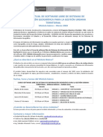 Presentacion Curso Virtual Sig - Modulo Basico Sig - Marzo 2023 PDF