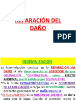 Indemnización. Cuantificación