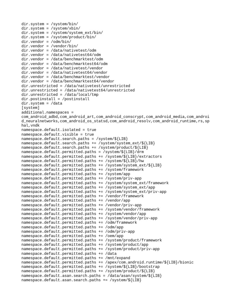 LD Config | PDF | Computers | Technology & Engineering