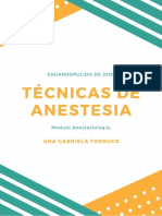 Tecnicas de Anestesia