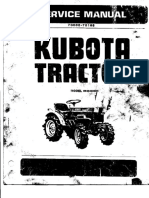 Kubota b6000 Service Manual