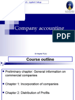 ACD 223 - Company Accounting - Full Course