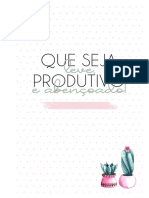 Planner Permanente Cactos (1 Mês) PDF
