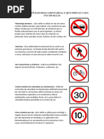 Significado de la señal 
