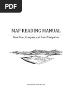 Map Reading And Land Navigation Pdf Compass Map