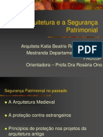 Arquitetura Segurança Patrimonial