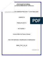 Carpeta Presupuesto PDF