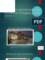 Proyecto de Integracion Social DS-19 Puerta Norte Etapa 1 Presentacion PDF