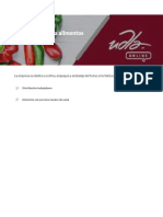 Informe Empresa Alimentos PDF