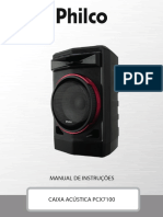 Manual Caixa Acústica PCX7100 _056603785