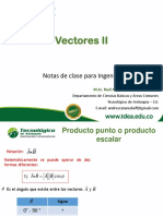 Clase 03 - Vectores II PDF