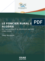 OSAE Omar BESSAOUD Le Foncier Rural en Algérie