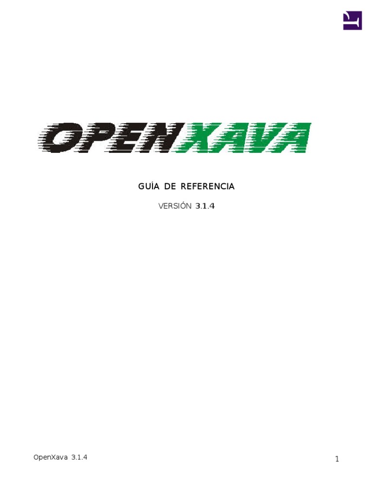 Guía de OpenXava 3.1.4 | PDF | Java (lenguaje de programación ...