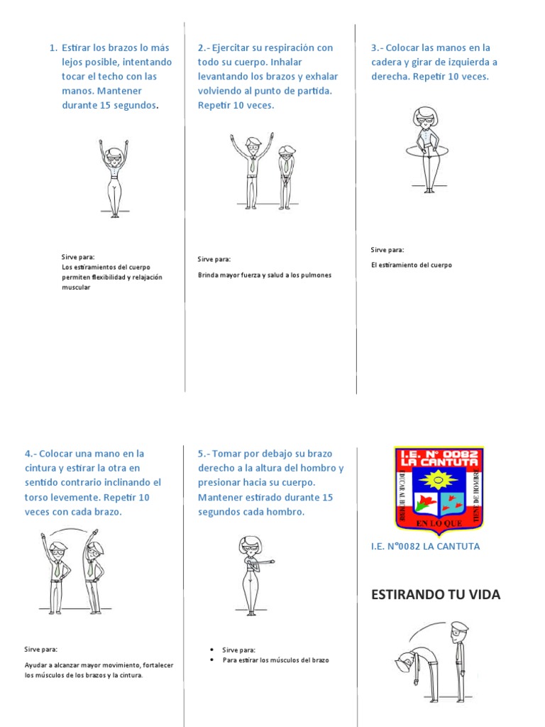 Estirar Los Brazos Lo Más Lejos Posible | PDF