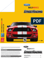 Ford Bold Moves Street Racing - Manual - PSP