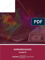 Unidad Iii - Contenido - Agronegocios PDF
