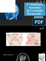 1 Seminario Anatomía de Cavidades Paranasales: Francisco Correa Carlos González Thomas Martínez RM 2020